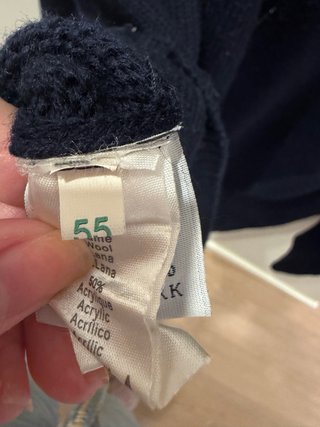 Jersey Lacoste Azul con Cremallera