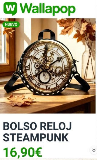 Bolso Reloj Estilo Steampunk