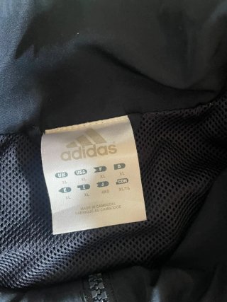 Adidas Chaqueta Chándal Vintage | Negra Y Azul