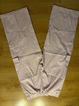 Pantalones cargo rosa
