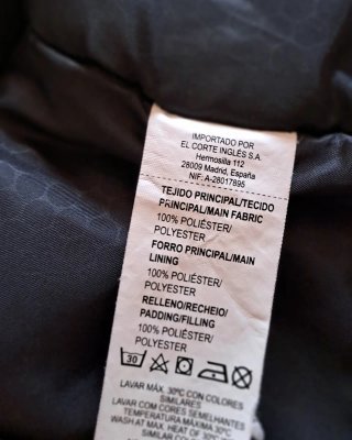 Chaqueta de nieve Boomerang negra y rosa