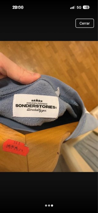Sudadera Sonderstories Azul