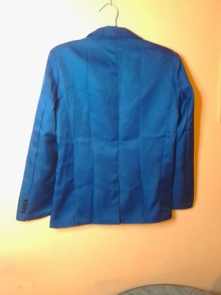 Chaqueta de traje azul