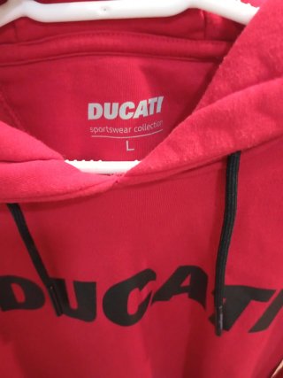Sudadera Ducati Roja Original
