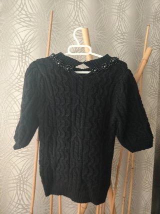 Jersey Zara Negro Talla S