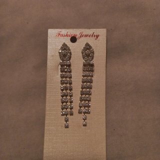Pendientes Largos de Brillantes