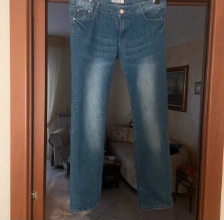 Jeans da donna blu