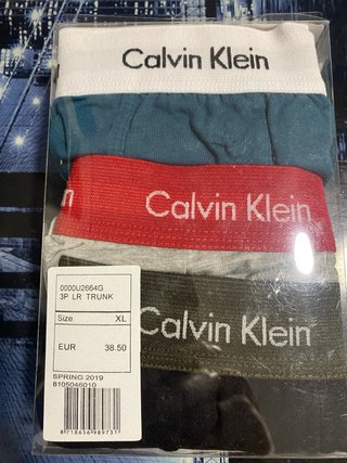 Calvin Klein 3P LR TRUNK XL