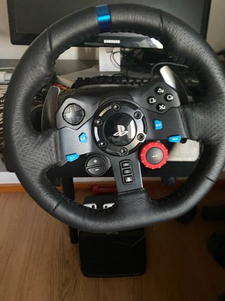 Volante Logitech G29+pedales+cambio de marcha en H