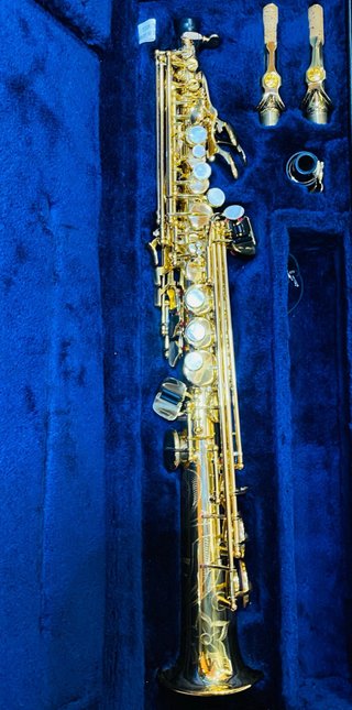 Saxofón Soprano Yamaha 875EXHG Custom