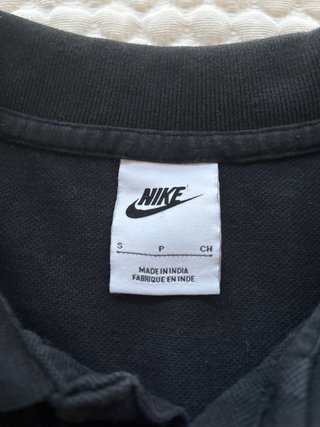 Camisa Polo Nike Negra