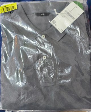 Polo C&A Gris Talla XL
