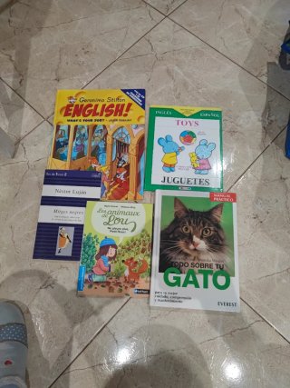 Lote 5 libros varios