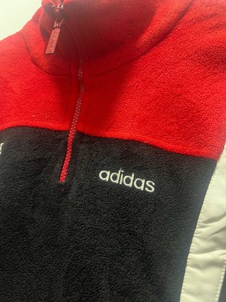 Chaqueta Adidas Retro Roja Talla 10