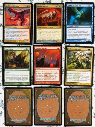 Lote 15 cartas Magic raras antiguas