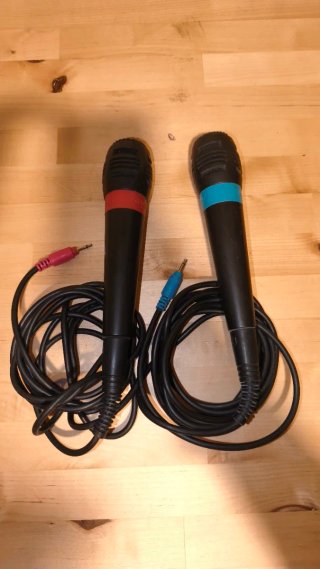 Micrófonos Singstar PS2