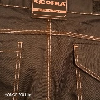 Pantalón de trabajo Cofra negro L