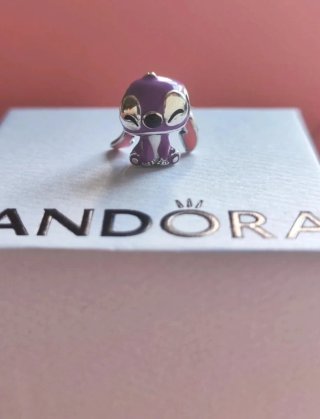 Charm Pandora Lilo y Stitch Ángel Morado