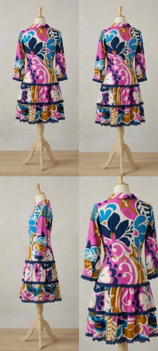 Vestido Camaleónica Estampado