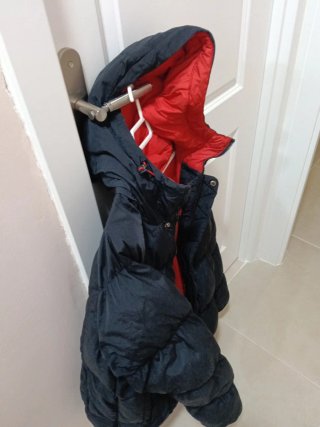 Chaqueta Jordan Negra y Roja
