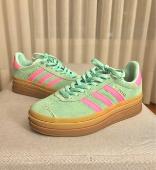 Adidas Gazelle Bold Pulse Mint Pink Talla 36’2/3