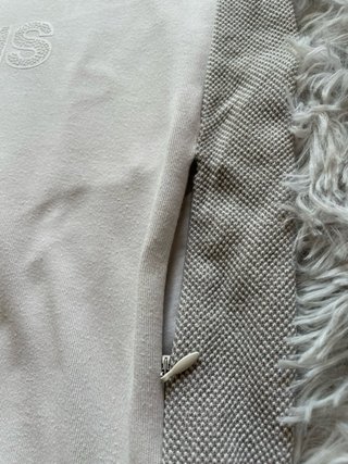 Adidas Originals Short Sleeve Hoodie Beige Y2K
