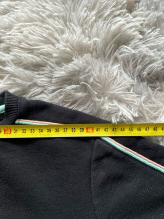 Fila Sweatshirt Black Pastel Stripe | Y2K Retro