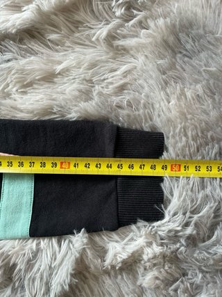 Fila Sweatshirt Black Pastel Stripe | Y2K Retro