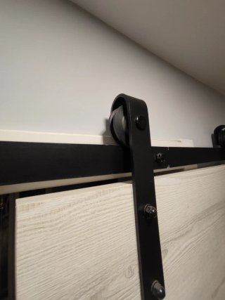 2 Puertas Correderas Madera Maciza