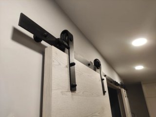 2 Puertas Correderas Madera Maciza