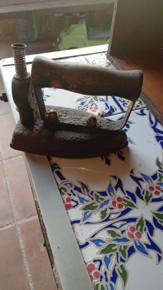 2 Planchas de Hierro Antiguas