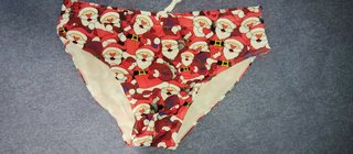 Bañador Rojo hombre Estampado Papa Noel talla XXXL