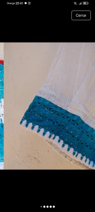 Camisa Huipil Mexicana Vintage Algodón