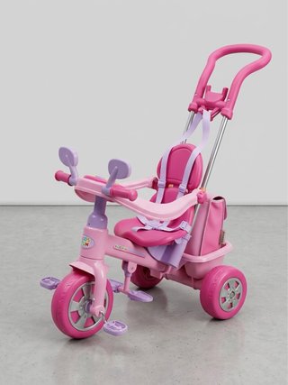 Triciclo para bebé rosa