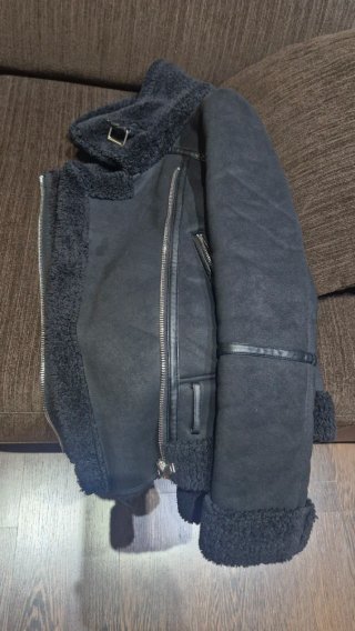 Chaqueta Aviador Negra