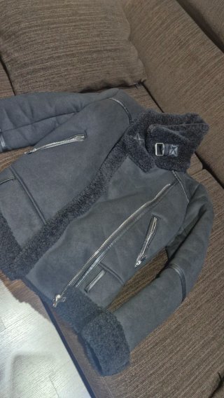Chaqueta Aviador Negra