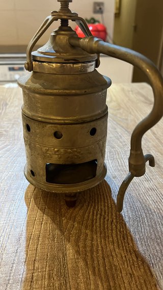 Cafetera de latón años 20