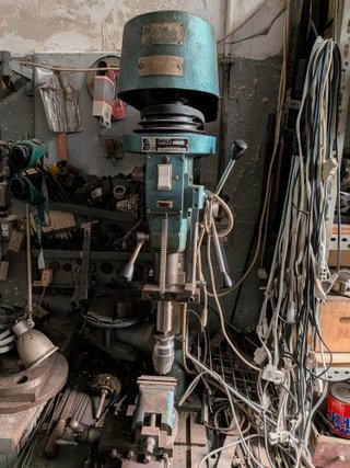 Lote Taller: Torno, Fresadora, Taladro y Útiles