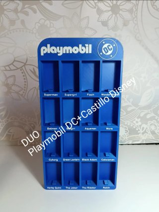 DUO Expositor Castillo Disney + DC Playmobil