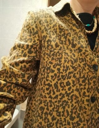 Sobrecamisa Animal Print Zara