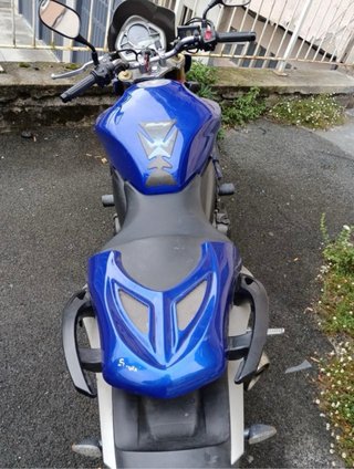 Honda CB600 Hornet 2008 Azul/Plata