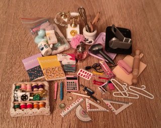 Miniaturas para casa de muñecas