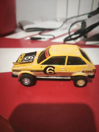 Coches Scalextric 2 ford Fiesta