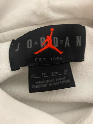 Sudadera Jordan Blanca