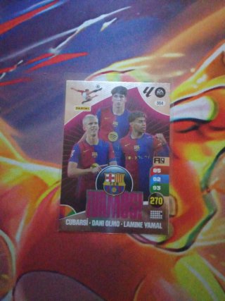 Carta Vamos Adrenalyn Lamine Yamal FCB