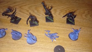 Warhammer Fantasy Tzeentch Horrores Rosa y Azul
