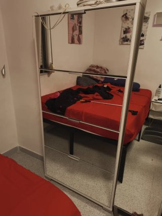 Mueble Zapatero con Espejo
