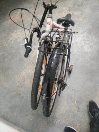 OCASIÓN Bicicleta Plegable 24 Folding Blanca