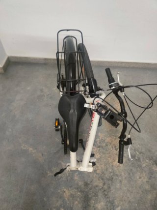 OCASIÓN Bicicleta Plegable 24 Folding Blanca