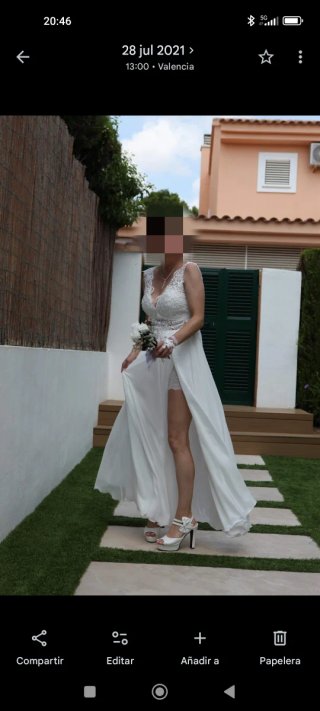 Vestido de Novia Blanco